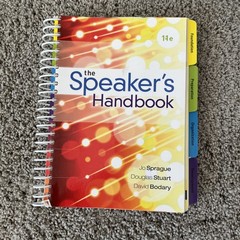 The Speaker’s Handbook, Loose-leaf Version