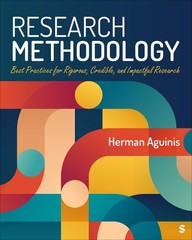 Herman Aguinis Research Methodology (Paperback)