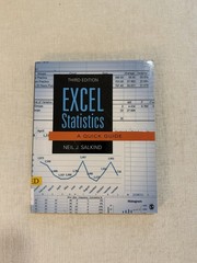 Excel Statistics a Quick Guide by Neil J. Salkind (2015, Trade Paperback)