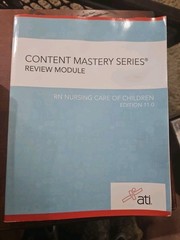 ATI Nursing Education RN Content Mastery Review Modules – 9 Book Student Set