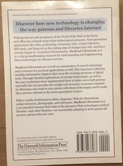 Medical Librarian 2. 0 : Use of Web 2. 0 Technologies in Reference Servics by M.