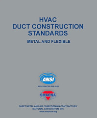 HVAC Duct Construction Standards – Metal & – Paperback, by Smacna-9781617211263