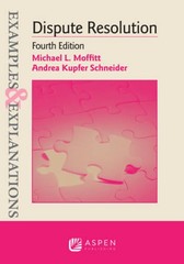 Examples & Explanations for Dispute Resolution – Paperback – VERY GOOD