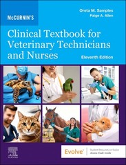 McCurnin’s Clinical Textbook for Veterinary Technicians and Nurses