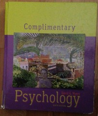 Psychology – Myers, David G. – Acceptable – See condition notes