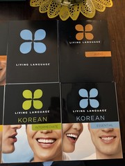 Living Language Korean Complete intermediate advanced 9 CDs 5 Books
