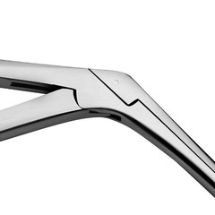 Reusable 10-Inch Fine-Tip ENT Forceps – Ergonomic Non-Slip Design for Precision