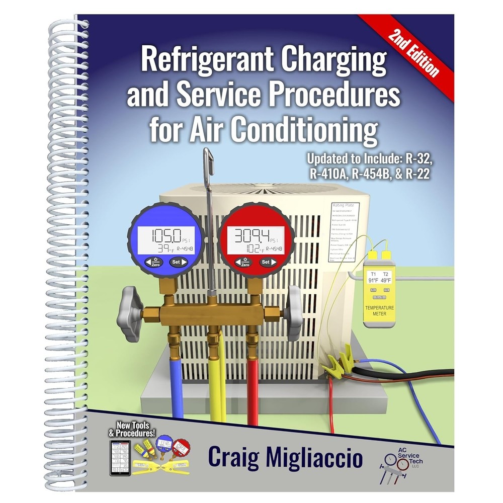 Refrigerant Charging & Service Procedures for Air Conditioning – 2nd Edition