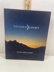 DIVIDED LIGHT Hardcover + Dust Jacket 1st Print Daniel Alpert PHOTOGRAPHY ART