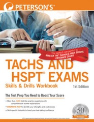 Petersons TACHS and HSPT Exams Skills Drills Workbook – VERY GOOD