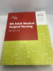 ATI RN Adult Medical Surgical Nursing Edition 12.0 Paperback
