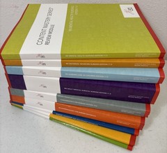 Set of 9 ATI Nursing/RN Content Mastery Series Review Module Books *NICE & CLEAN