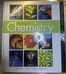 Pearson Chemistry (Teacher’s Edition) textbook 2012 Hardcover