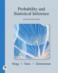 Probability and Statistical – Hardcover, by Hogg Robert; Tanis – Very Good