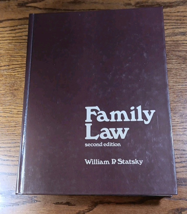 Family Law Hardcover William P. Statsky