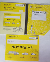 Handwriting Without Tears 3 Bk set Gr 1:Teacher’s Gde,Writing Jrnl, Printing Bk