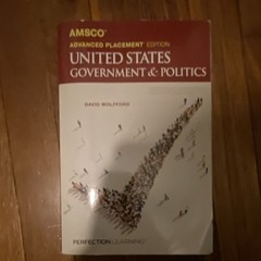 AMSCO AP United States Government & Politics Study Guide by Wolfford