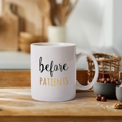 Before & After Patients 11oz Coffee Mug & 18oz Stemless Wine Glass Set – Nurs…