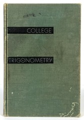 College Trigonometry William Hart Vintage 1951 Mathematics Textbook 130 Pages
