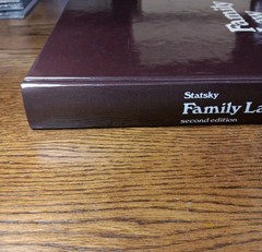 Family Law Hardcover William P. Statsky