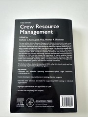 Crew Resource Management Third Edition