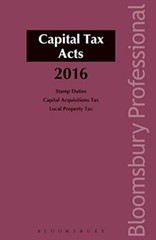 Capital Tax Acts 2016 – Michael Buckley – VERY GOOD – PAPERBACK