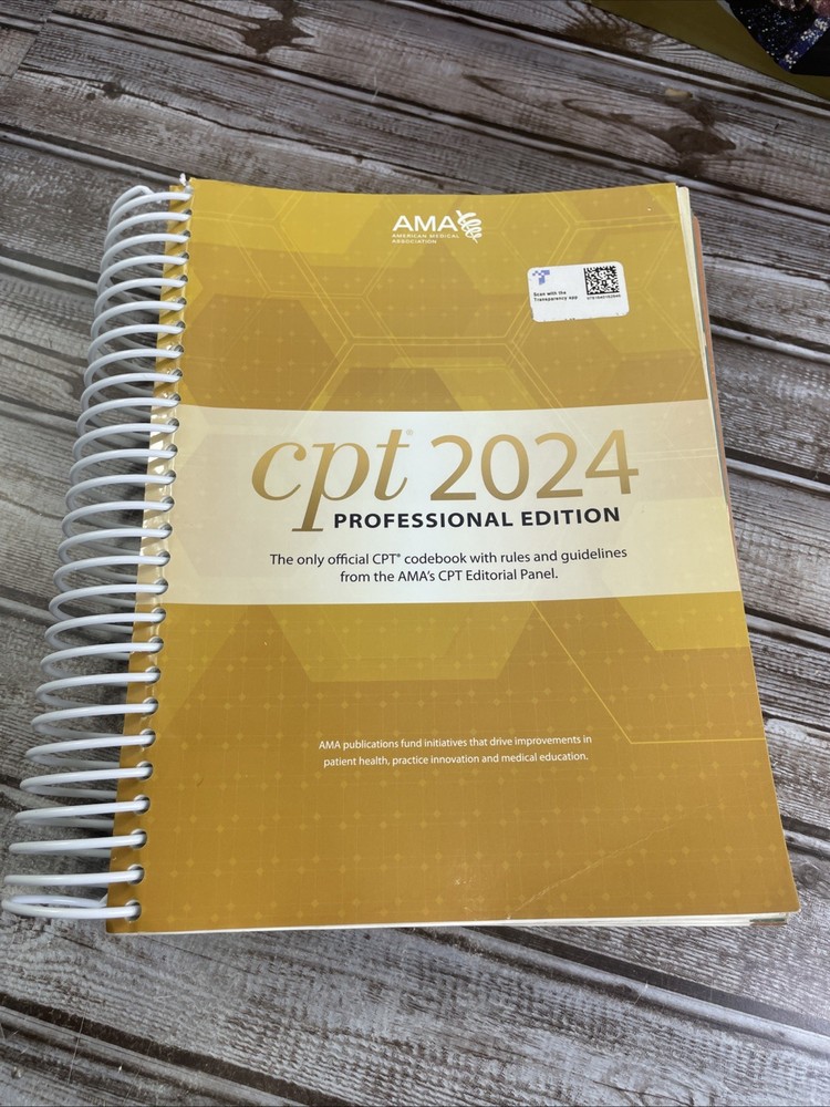 CPT 2024 Professional Edition by American Medical Association Spiral Paperback