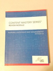 ATI Content Mastery Series Review Modules 2019 Set 9 Books Study Test RN Nursing