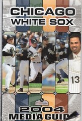 2004 CHICAGO WHITE SOX Official Media Guide 416+ Pages! Very Good USED Condition