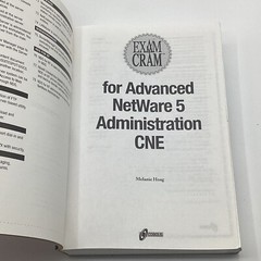 CNE Advanced NetWare 5 Administration Exam Cram By Melanie Hoag Certification